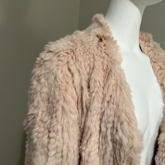 H Brand Ashleigh Rabbit Fur Coat, Size M - Worn only once! - Picture 9 of 12